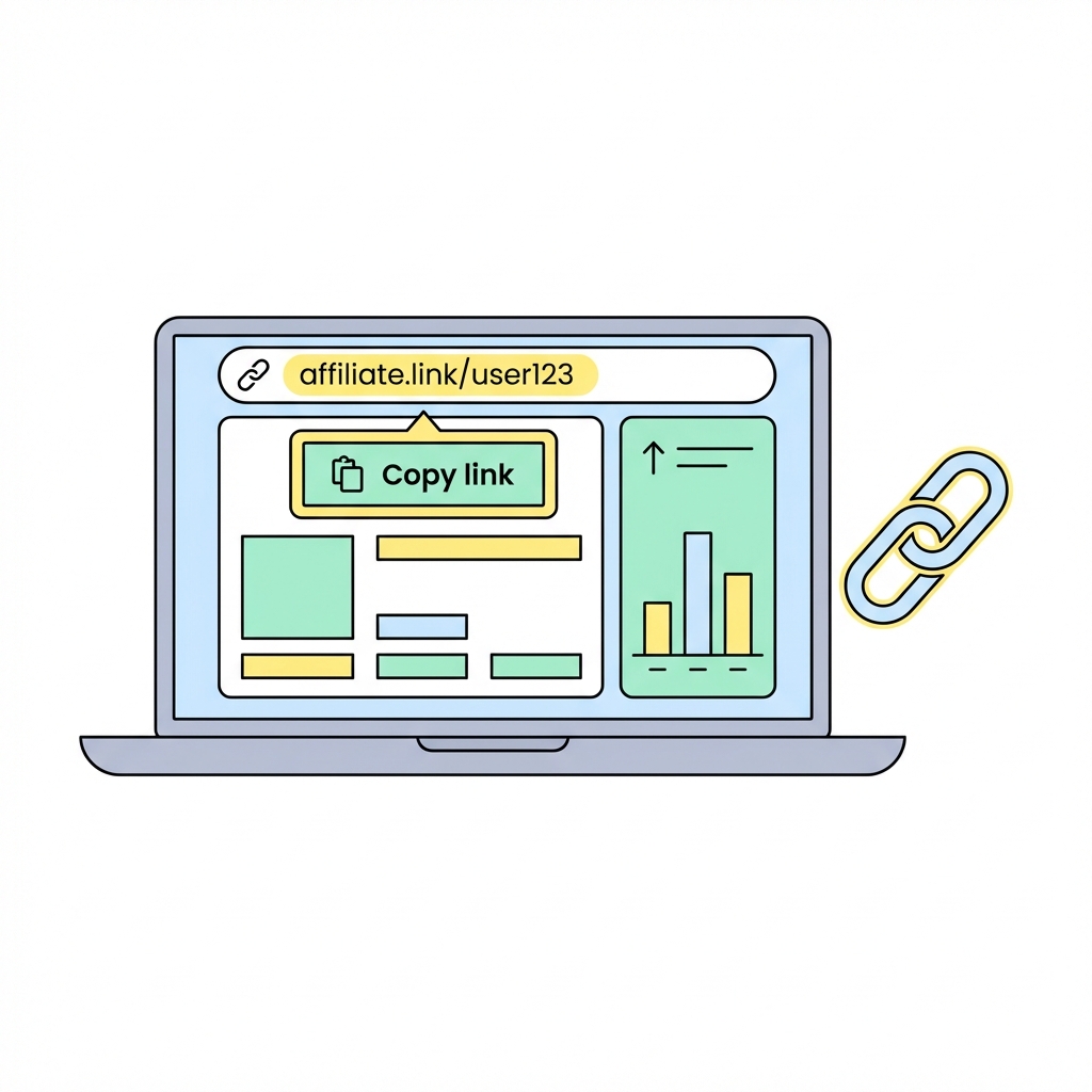Get your affiliate tracking link